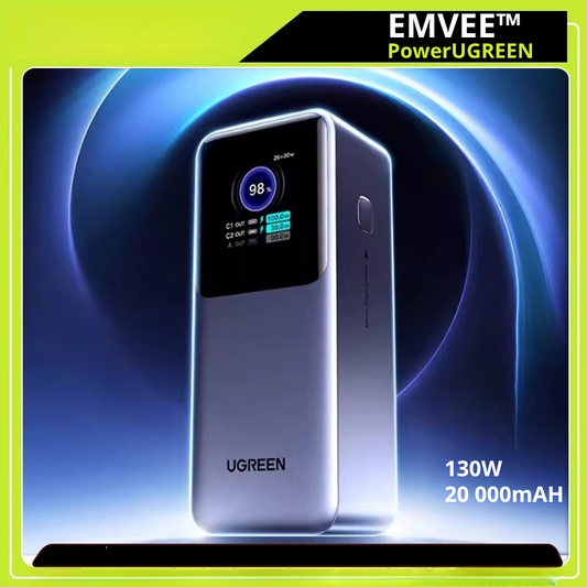 EMVEE™ – PowerUGREEN - Ultra-Fast Charging & Integrated Cable