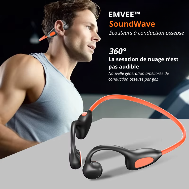 emvee soundwave xiaomi ecouteurs bluetooth conduction osseuse sport ultra leger