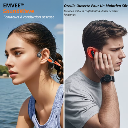 emvee soundwave xiaomi ecouteurs bluetooth conduction osseuse sport ultra leger