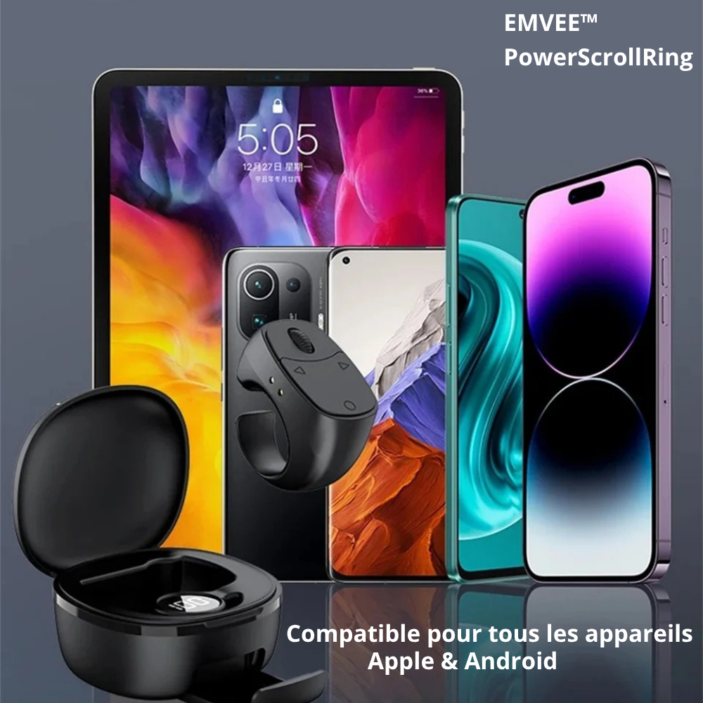 Bague De Défilement Bluetooth Sans-fil | EMVEE™-PowerScrollRing