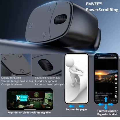 Bague De Défilement Bluetooth Sans-fil | EMVEE™-PowerScrollRing