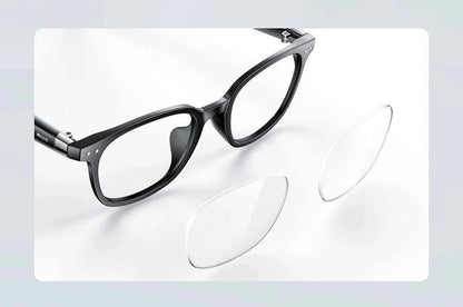 lunettes audio intelligentes xiaomi mijia edition joyful casque Bluetooth 5 2 detachable longue autonomie charge rapide son anti-fuite monture verre cadre