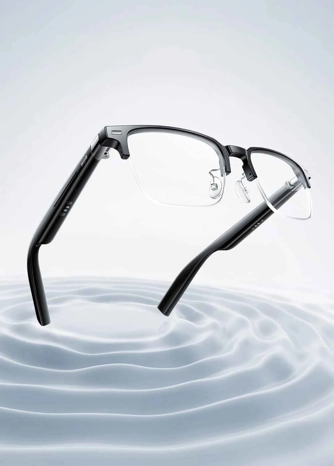 lunettes audio intelligentes xiaomi mijia edition joyful casque Bluetooth 52 detachable longue autonomie charge rapide son anti-fuite