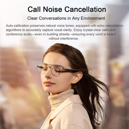 lunettes audio intelligentes xiaomi mijia edition joyful casque Bluetooth 5 2 detachable longue autonomie charge rapide son anti-fuite