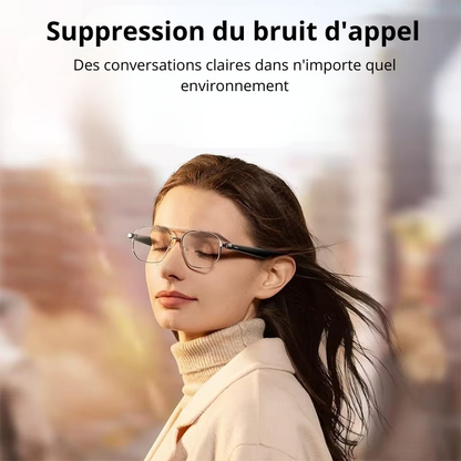 lunettes audio intelligentes xiaomi mijia edition joyful casque Bluetooth 5 2 detachable longue autonomie charge rapide son anti-fuite suppression appel