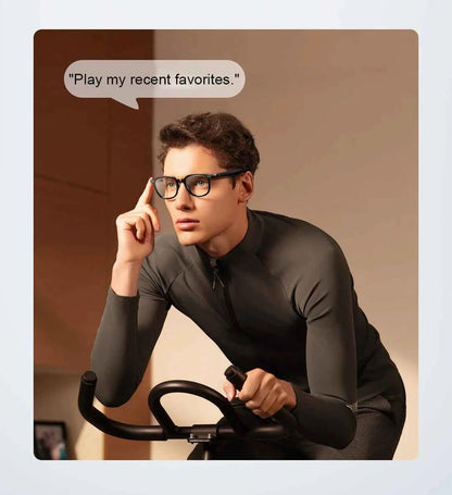 lunettes audio intelligentes xiaomi mijia edition joyful casque Bluetooth 5 2 detachable longue autonomie charge rapide son anti-fuite