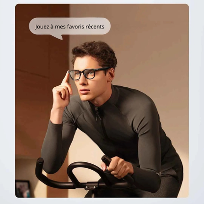 lunettes audio intelligentes xiaomi mijia edition joyful casque Bluetooth 5 2 detachable longue autonomie charge rapide son anti-fuite favoris