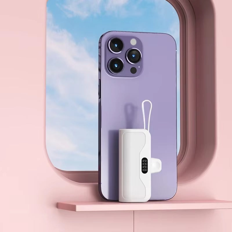 mini batterie externe portable 10000 mah plug and play