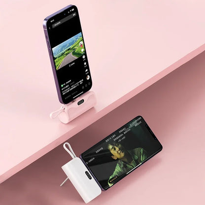 mini batterie externe portable 10000 mah plug and play