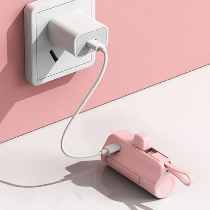 mini batterie externe portable 10000 mah plug and play