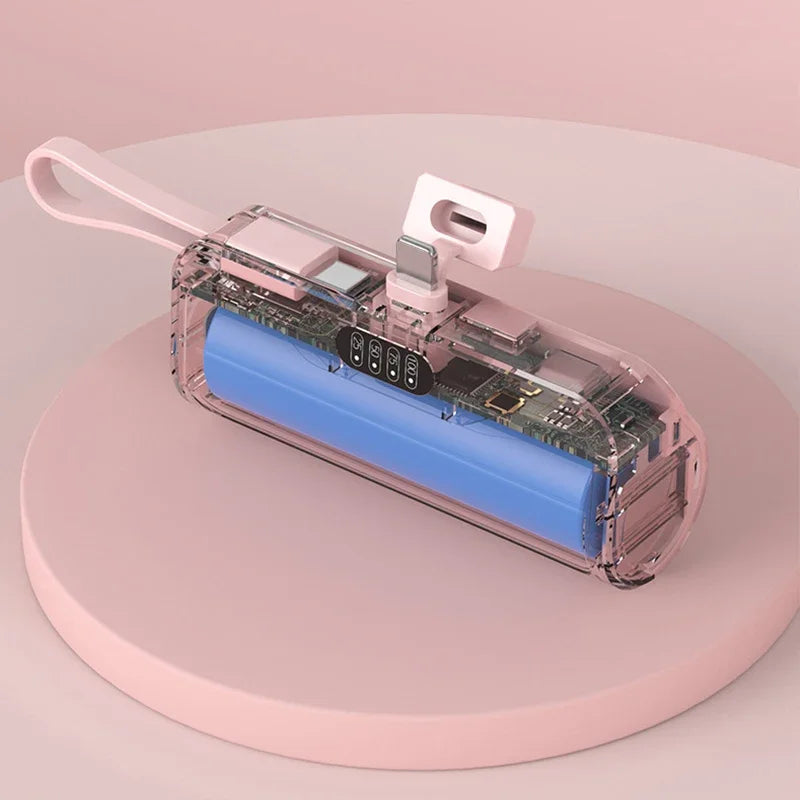 mini batterie externe portable 10000 mah plug and play