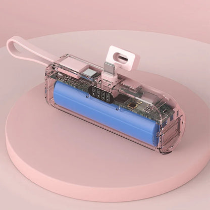 mini batterie externe portable 10000 mah plug and play