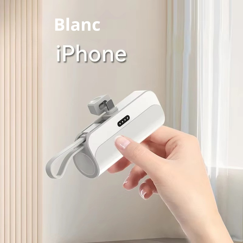 mini batterie externe portable 10000 mah plug and play