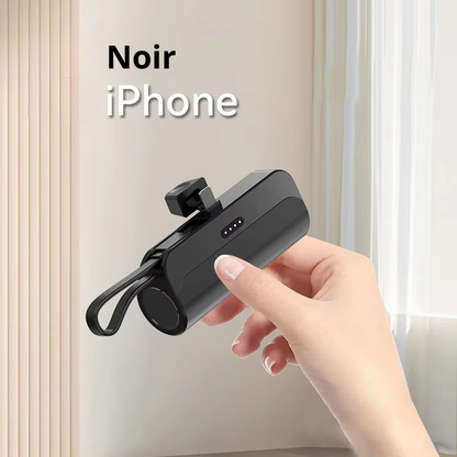 mini batterie externe portable 10000 mah plug and play