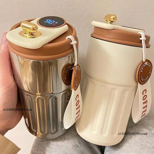 Thermos Intelligent Inoxydable à affichage numérique
