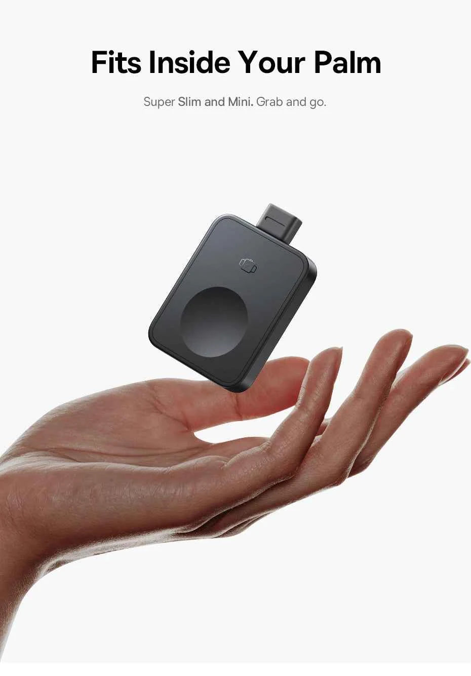 Chargeur Sans Fil Magnétique Baseus pour Apple Watch 2.5W