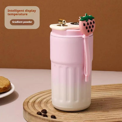 Thermos Intelligent Inoxydable à affichage numérique