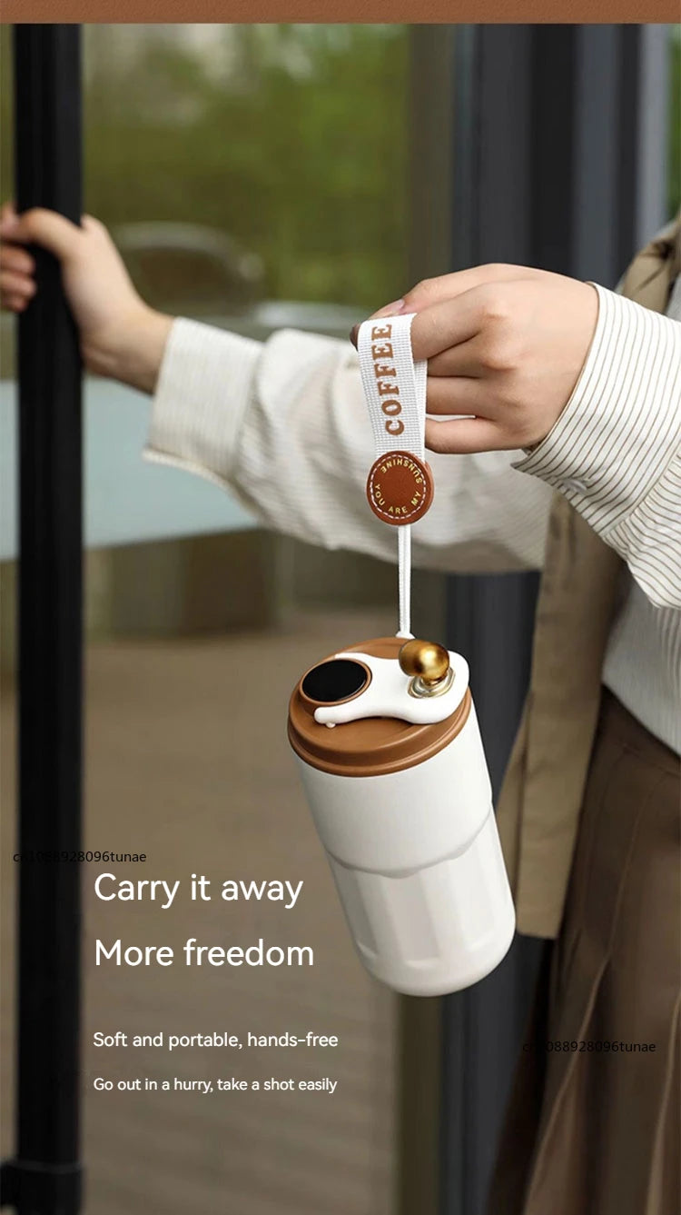 Thermos Intelligent Inoxydable à affichage numérique