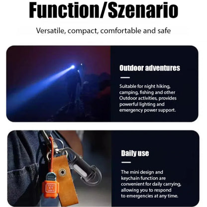 Mini Lampe de Poche LED COB Porte-Clés Rechargeable | EMVEE™ LumiKey