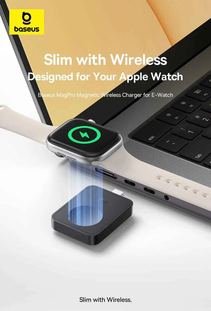 Chargeur Sans Fil Magnétique Baseus pour Apple Watch 2.5W