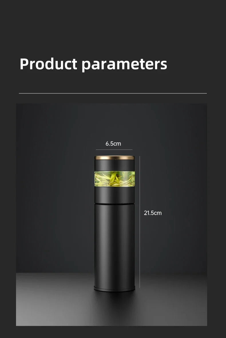 Thermos Intelligent Inoxydable avec Affichage LED pour Température Précise