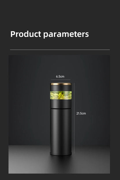 Thermos Intelligent Inoxydable avec Affichage LED pour Température Précise