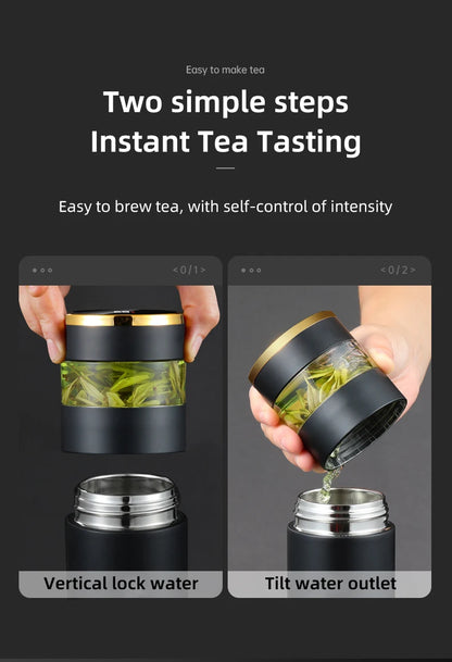 Thermos Intelligent Inoxydable avec Affichage LED pour Température Précise