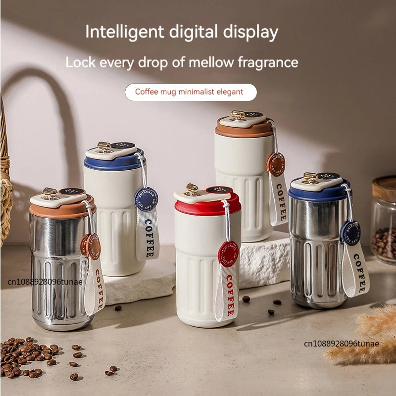 Thermos Intelligent Inoxydable à affichage numérique