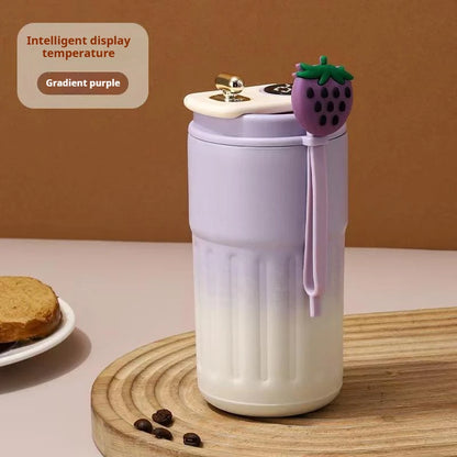 Thermos Intelligent Inoxydable à affichage numérique