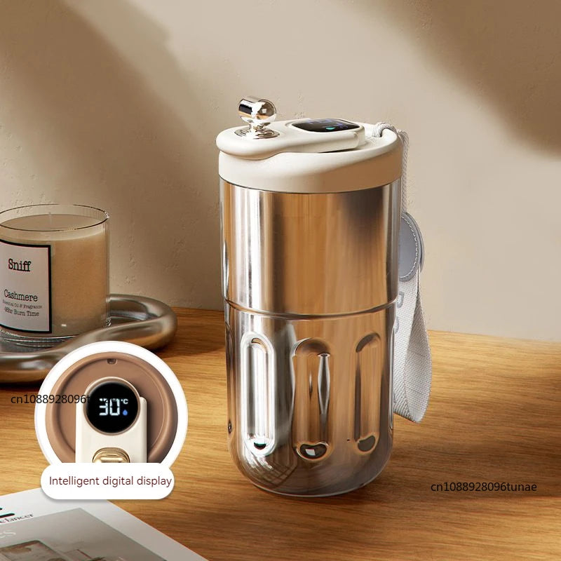 Thermos Intelligent Inoxydable à affichage numérique