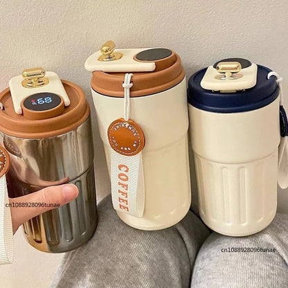 Thermos Intelligent Inoxydable à affichage numérique