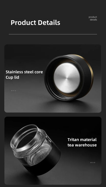 Thermos Intelligent Inoxydable avec Affichage LED pour Température Précise