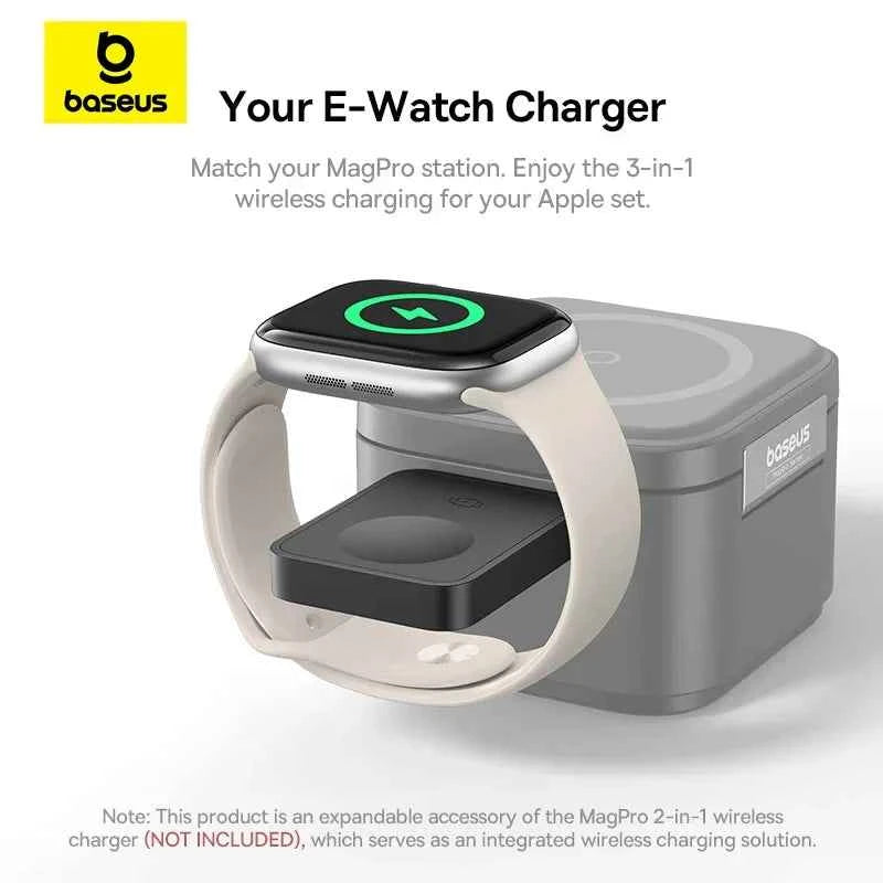 Chargeur Sans Fil Magnétique Baseus pour Apple Watch 2.5W