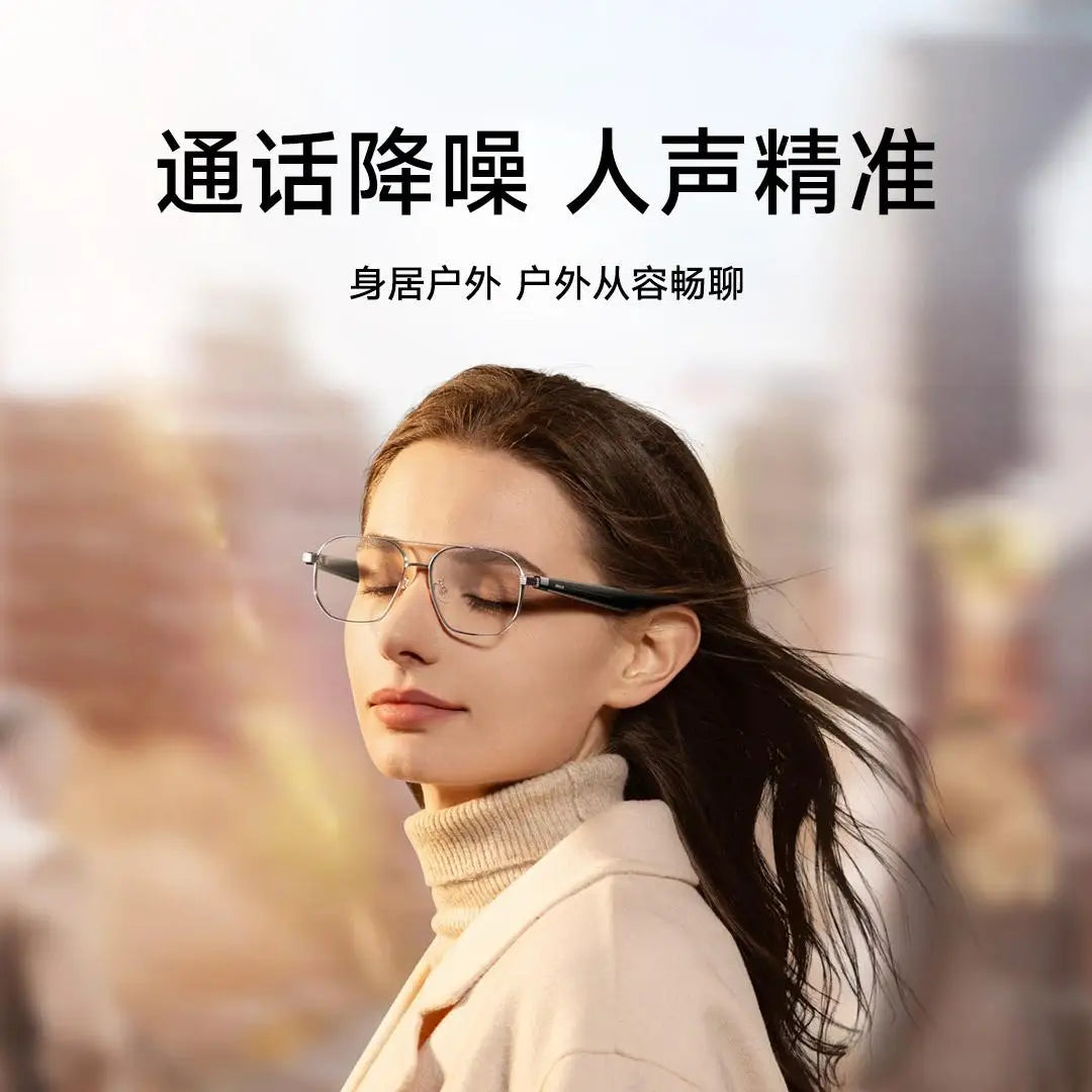 Lunettes Audio Intelligentes Xiaomi Mijia | Bluetooth 5.2, Oreilles Libres & Montures Stylées