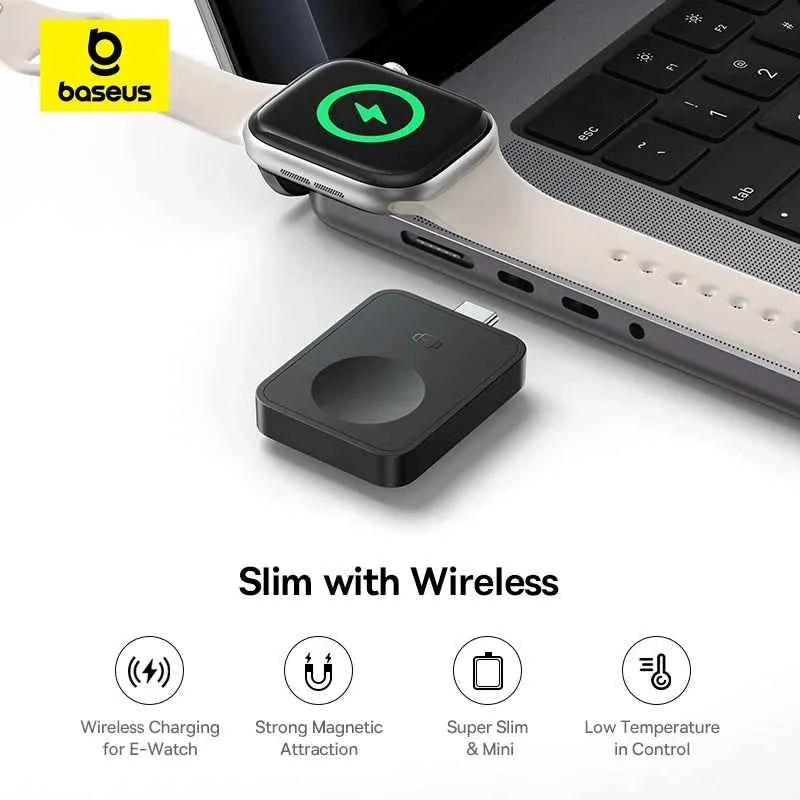 Chargeur Sans Fil Magnétique Baseus pour Apple Watch 2.5W