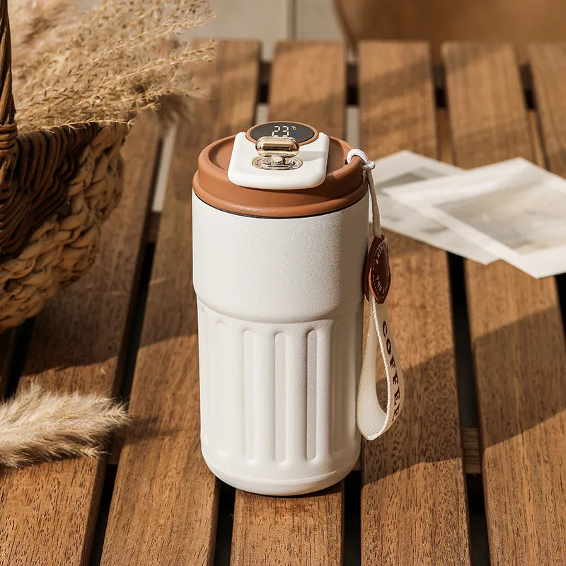 Thermos Intelligent Inoxydable à affichage numérique