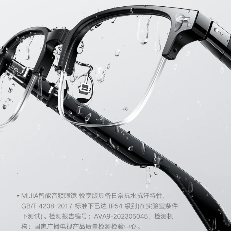Lunettes Audio Intelligentes Xiaomi Mijia | Bluetooth 5.2, Oreilles Libres & Montures Stylées