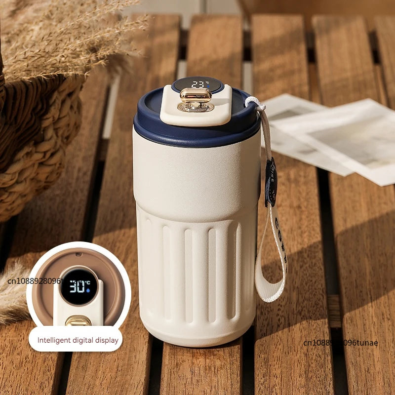 Thermos Intelligent Inoxydable à affichage numérique