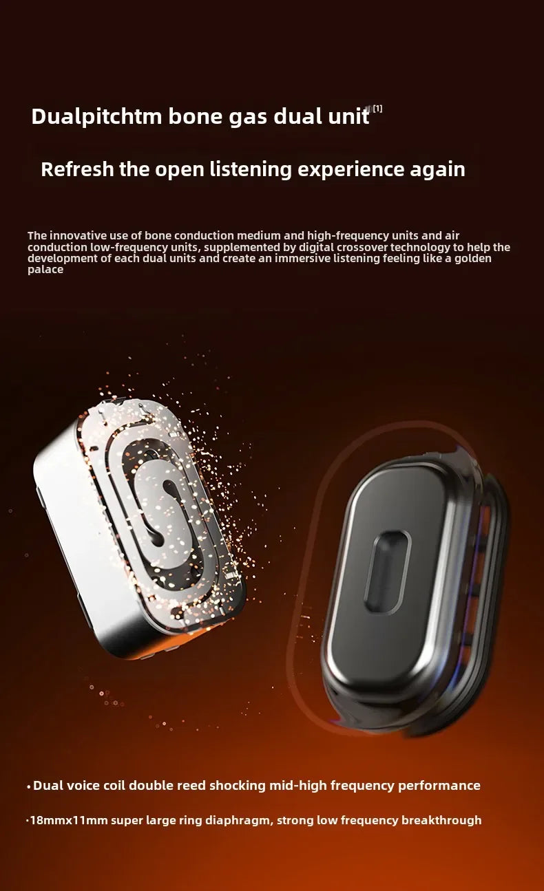 SHOKZ OpenRun Pro 2 Wireless Bluetooth Bone Conduction Headphones