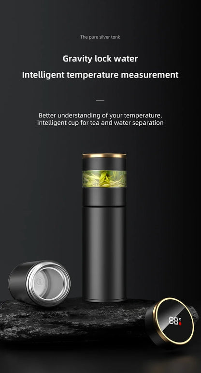 Thermos Intelligent Inoxydable avec Affichage LED pour Température Précise