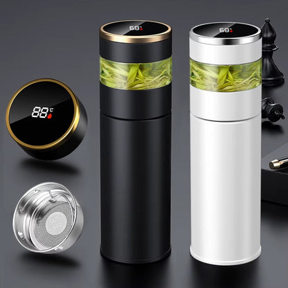 Thermos Intelligent Inoxydable avec Affichage LED pour Température Précise